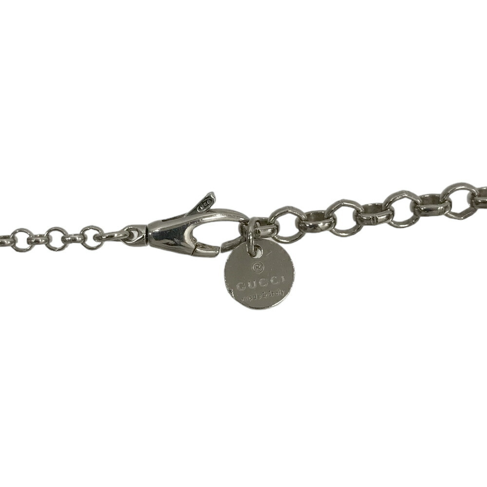 Gucci Ghost Heart Necklace Maximum Silver - image 5